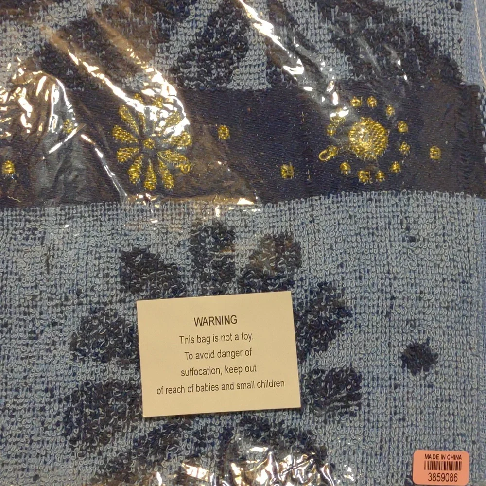 HOMESMART Bundle of 2 Bath/Beach Towel in Blue